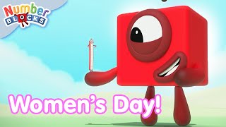 Special Women's Day | Learn to Count 123 | Cartoons for kids | @Numberblocks