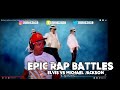 EPIC RAP BATTLE - MICHAEL JACKSON VS ELVIS PRESSLEY (REACTION)