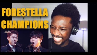 QOFYREACTS TO FORESTELLA - CHAMPIONS | Immortal Songs 2