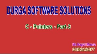 C Pointers Part 3