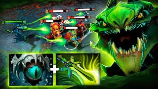 Brutal Poisoner 100% Attack Speed Skadi + Butterfly Viper 32Kills🔥🔥EZ Silence Enemy Deleted | Dota 2