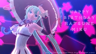 [MMD] お誕生日おめでとう初音ミク8月31日