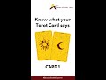 Learn about Tarot Card 1 | The Magician 🪄