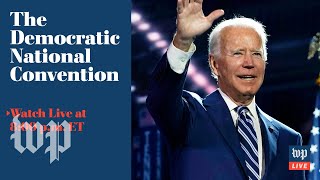Fourth night of the Democratic National Convention - 8/20 (FULL LIVE STREAM)