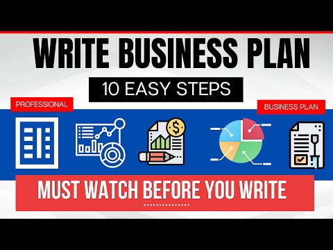 Is a business plan written in first person?