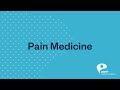 Pain Medicine