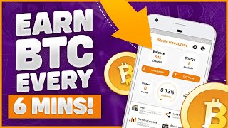 EARN FREE BITCOIN EVERY 6 MINUTES - Make $189 in BTC With NO INVESTMENT In 2022