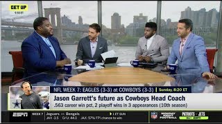 ESPN GET UP | Marcus Spears & Mike Greenberg DISPUTED: Jason Garrett's future as Cowboys head coach