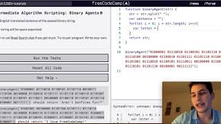 Freecodecamp Intermediate Algorithm: Binary Agents