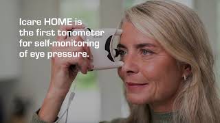 iCare HOME tonometer for diurnal IOP Self-Monitoring