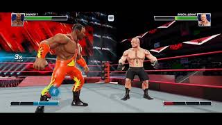 Brock Lesnar vs Booker T Fight Wwe Championship | Wwe Mayhem |