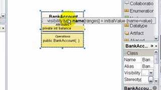 99 Sec, Adding and Defining UML Class Elements in NetBeans