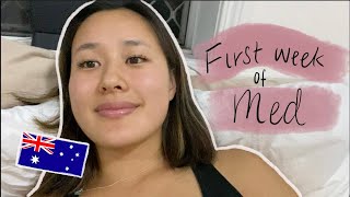 First Week of Medical School (Australia) | VLOG