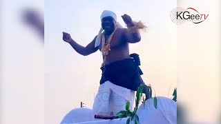 Nana Kojo Konduah dancing with King Paluta’s “Aseda” song