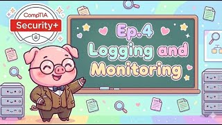 CompTIA Security+ (SY0-701) | Ep 4: Logging & Monitoring 🐷🕵️‍♂️