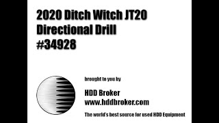 2020 Ditch Witch JT20 - Equipment Demonstration