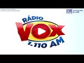 Jingle interprogramas da Rádio Vox 1110 KHz de Muritiba - BA (2016)