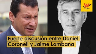 Enfrentamiento entre Daniel Coronell y Jaime Lombana