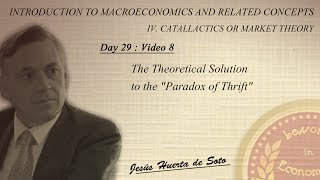 D29:V8 |  The Theoretical Solution to the "Paradox of Thrift"