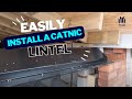 How to install a Cavity Wall steel lintel above a door opening