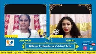 Episode 63: Chief Guest : Miss. Simon Salian|Anchor : Sanjana Kotian|#billawa #billava