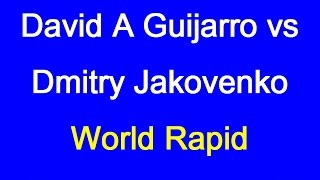 David Anton Guijarro vs Dmitry Jakovenko: World Rapid Championship 2016