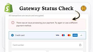 How to fix Shopify error processing customer payments