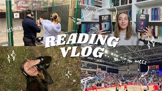 READING VLOG -  intensywne dni, strzelnica, mecz i super książka! 📚🤪