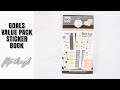 Happy Planner Goals Value Pack Sticker Book