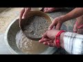 silt content test of sand by weight method step by step complete process in hindi as per is code