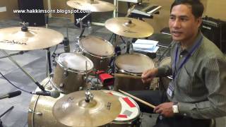 Style Rock and Roll drum របៀបវាយស្គរចង្វាក់ Rock and Roll (Drum Technique)