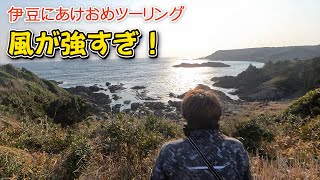 099 2025初ツーリングは伊豆へ。河津と下田で風に吹かれて【Vスト250モトブログ】