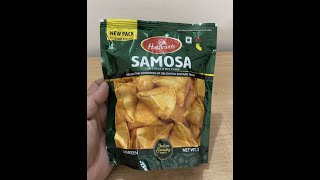 Haldiram samosas | Ready to eat vegetarian snack | yummy food