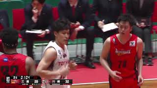 三遠ネオフェニックスvs川崎ブレイブサンダース｜B.LEAGUE第28節 GAME2Highlights｜04.15.2018 プロバスケ (Bリーグ)