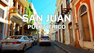 San Juan, Puerto Rico - Driving Tour 4K