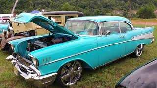 1957 TURQUOISE CHEVROLET BEL AIR