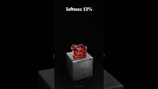 0% vs 100% 3D Soft Body Simulation