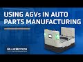 ANT driven | Using a Fleet of AGVs in Automotive Parts Manufacturing