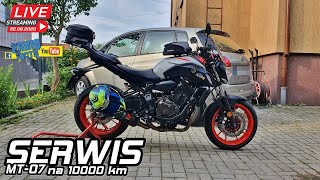 Serwis MT-07 na 10000 km z FabiqMoto - Live