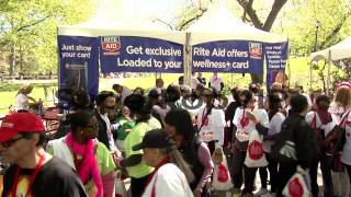 ATMOSPHERE - race/walkers and signage at 16th Annual EIF ...