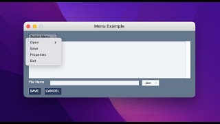 PySimpleGUI - Dropdown Menus - 3 Types
