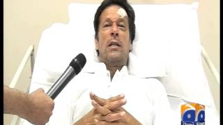 Geo Reports-PTI Regrets incidents of Rigging:Imran Khan-12 May 2013