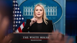 LIVE: White House Briefing With Karoline Leavitt