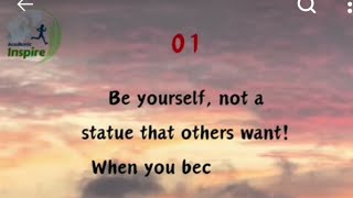 How to be Yourself