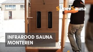 Infrarood Sauna montage | SuperSauna®