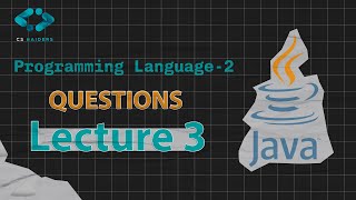 4 - Java | Chapter 3 - Book Questions