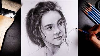 畫 姚焯菲 鉛筆 drawing chantel