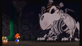 Paper Mario: TTYD - Bonetail (Pre-Chapter 2 Pit 10 HP No Mega Rush P, Double Damage)