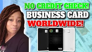 Business Credit Card for Startups Worldwide NO CREDIT CHECK NO PERSONAL GUARANTEE