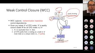 The modern use of control dependency in static program analysis